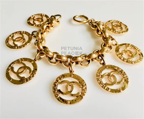 chanel bracelet women|chanel vintage charm bracelet.